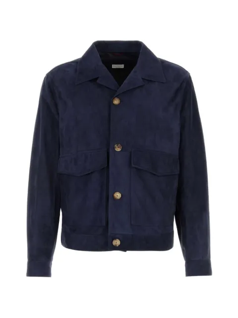 Brunello Cucinelli suede jacket