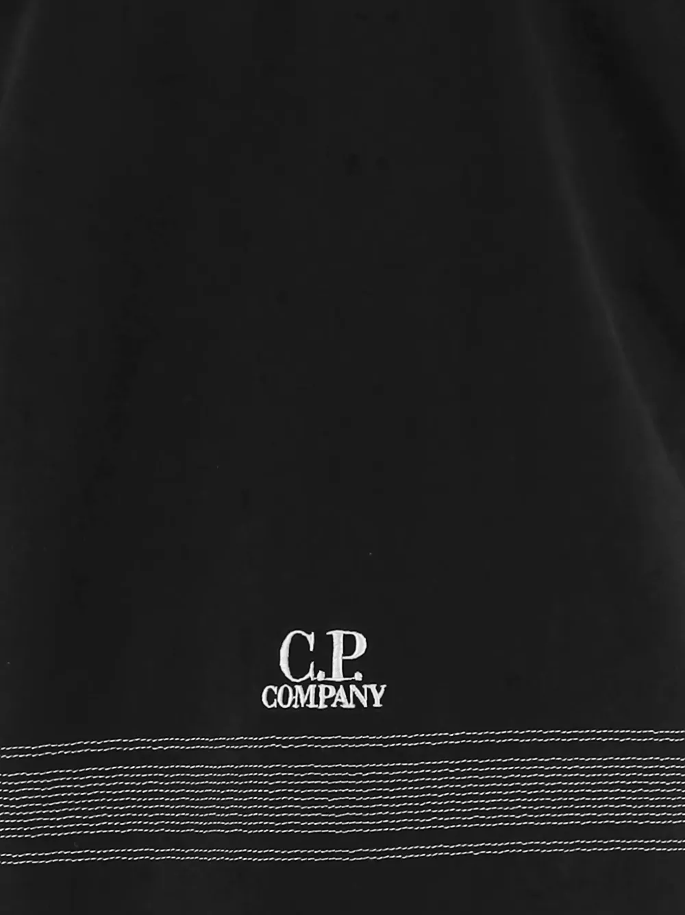 C.P. Company T-shirt met logodetail Zwart