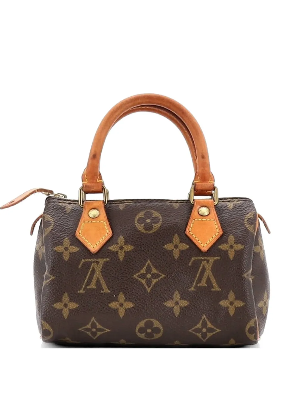 Louis Vuitton Pre-Owned Speedy Mini HL Handbag Monogram Canvas satchel - Marrone