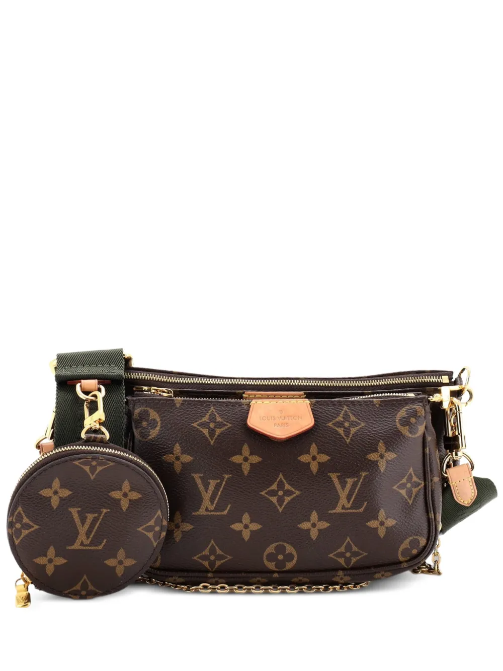 Louis Vuitton Pre-Owned Multi Pochette Accessoires Monogram Canvas crossbody bag - Marrone