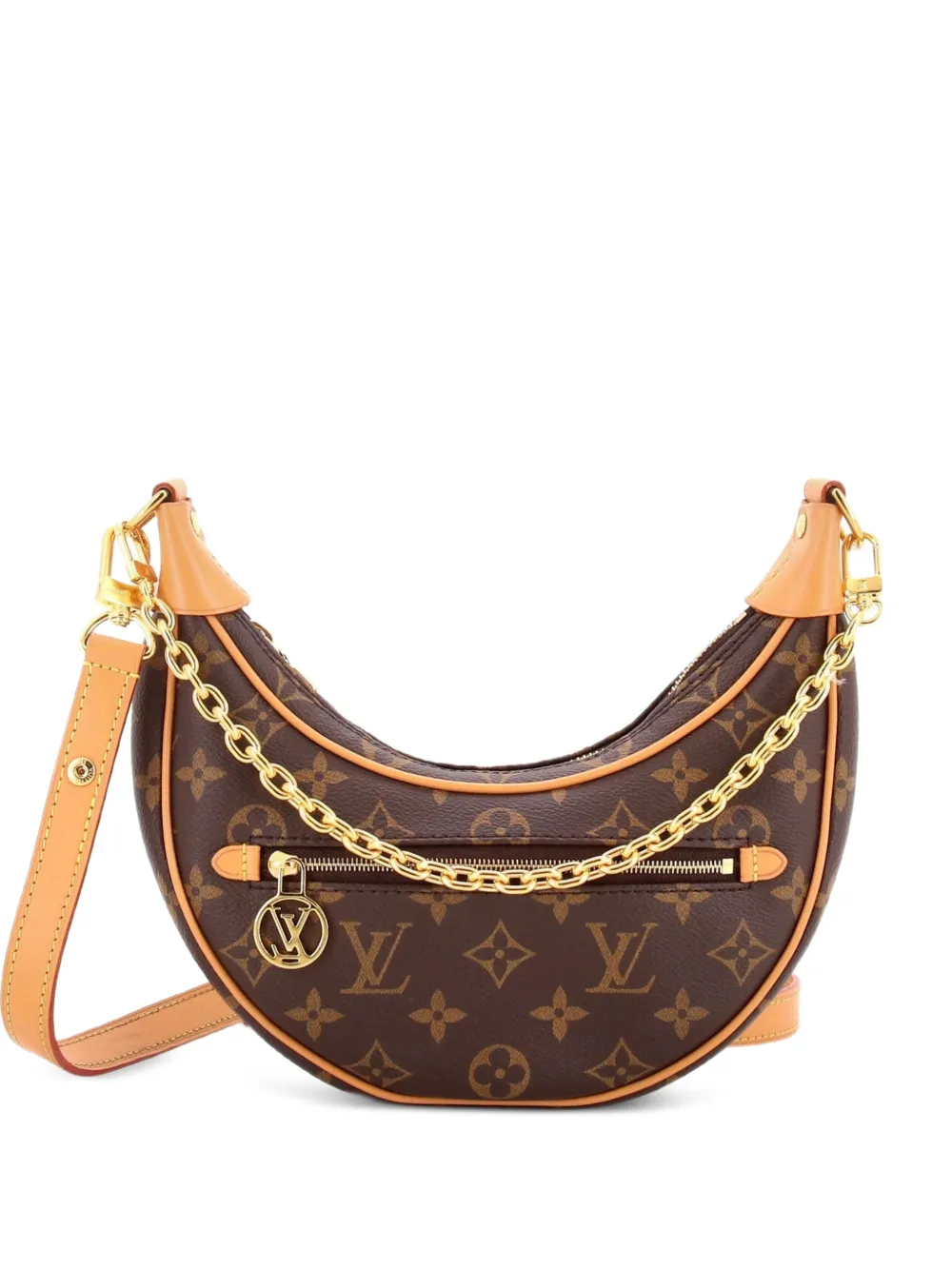 Louis Vuitton Pre-Owned Loop Handbag Monogram Canvas hobo bag - Marrone