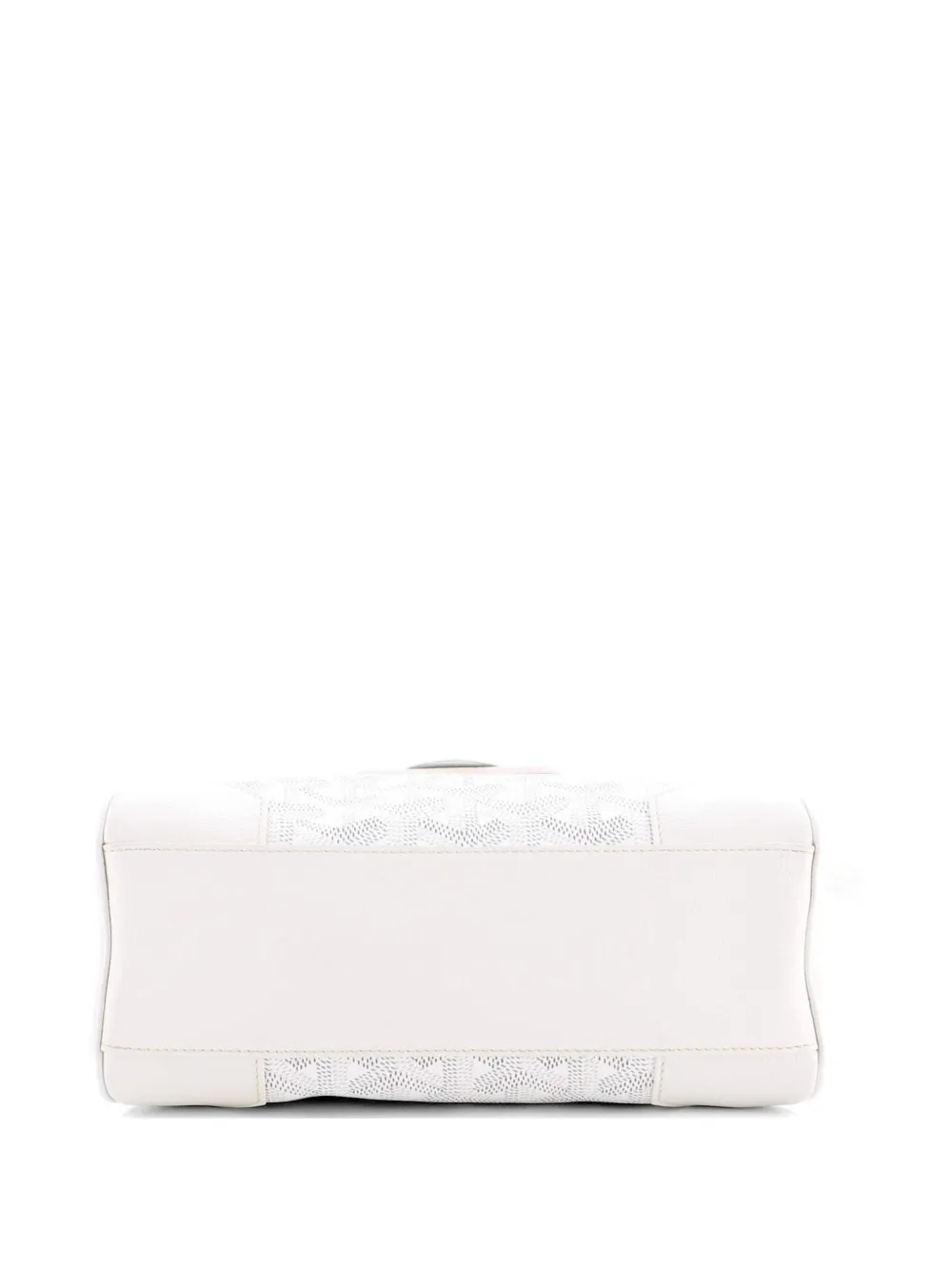 Saigon Top Handle Bag Coated Canvas With Leather Mini Shoulder Bag