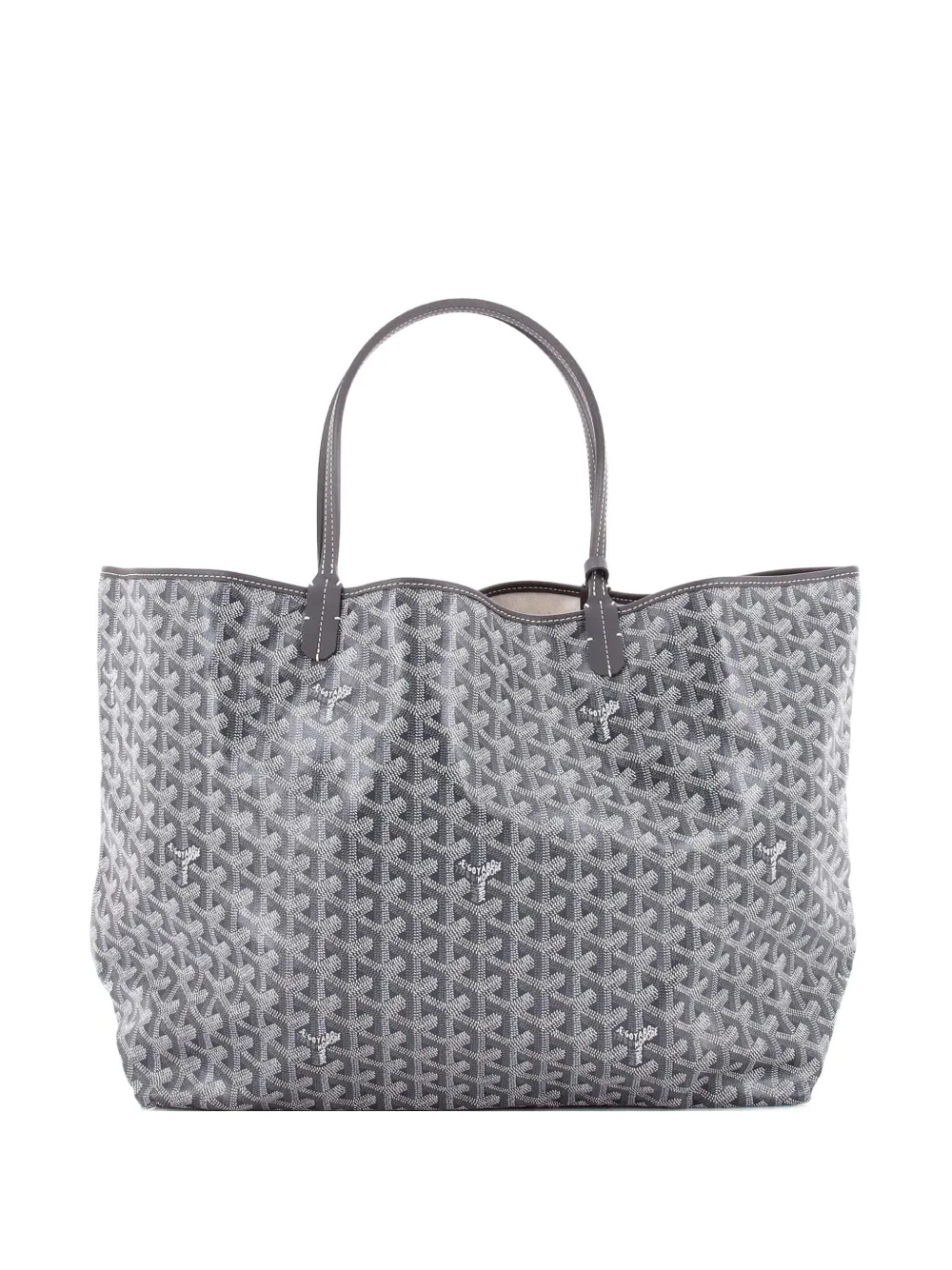 Goyard Pre-Owned Borsa tote Saint Louis GM in tela cerata - Grigio