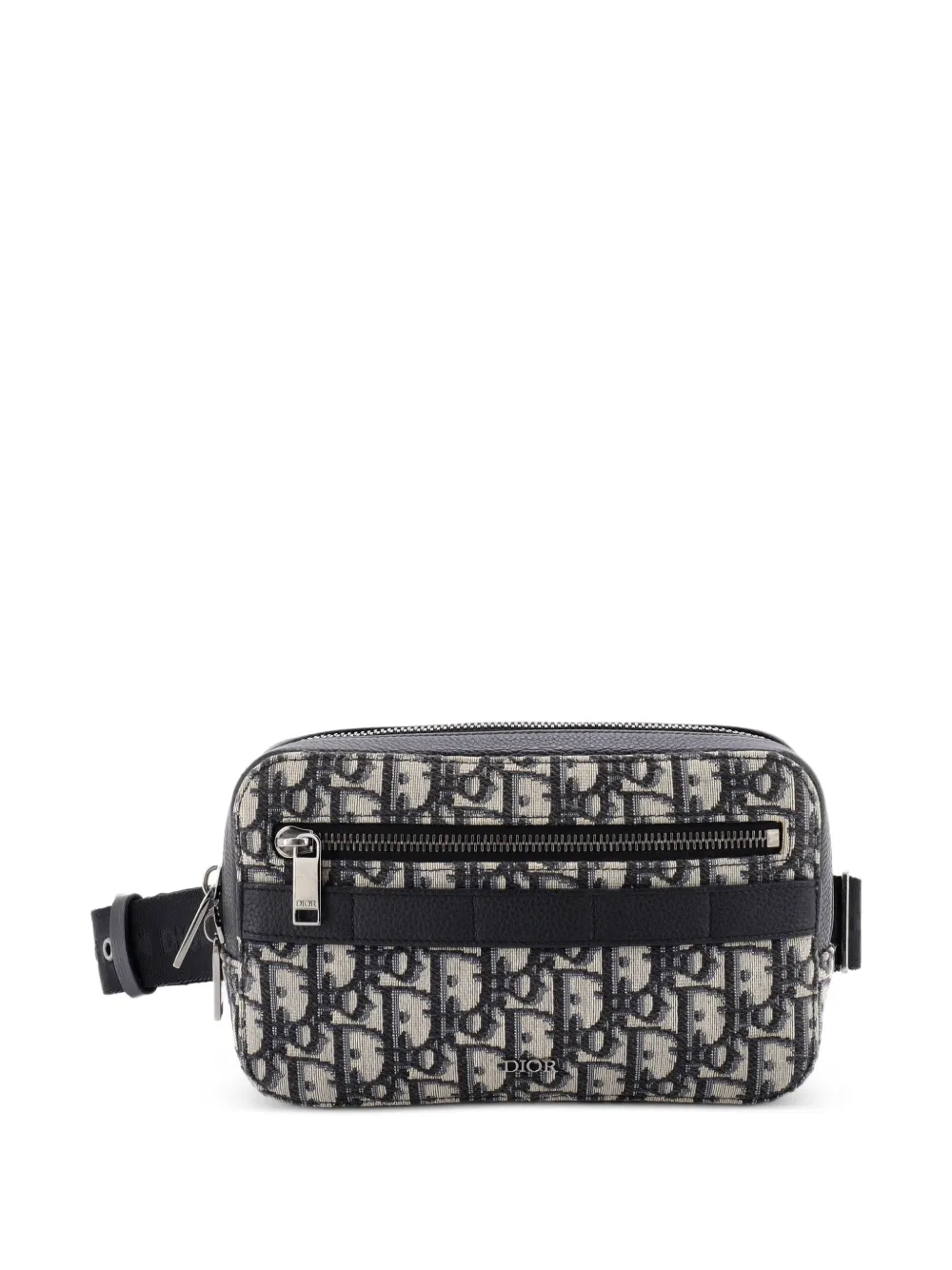 Christian Dior Pre-Owned Marsupio Safari in tela con motivo Oblique - Blu