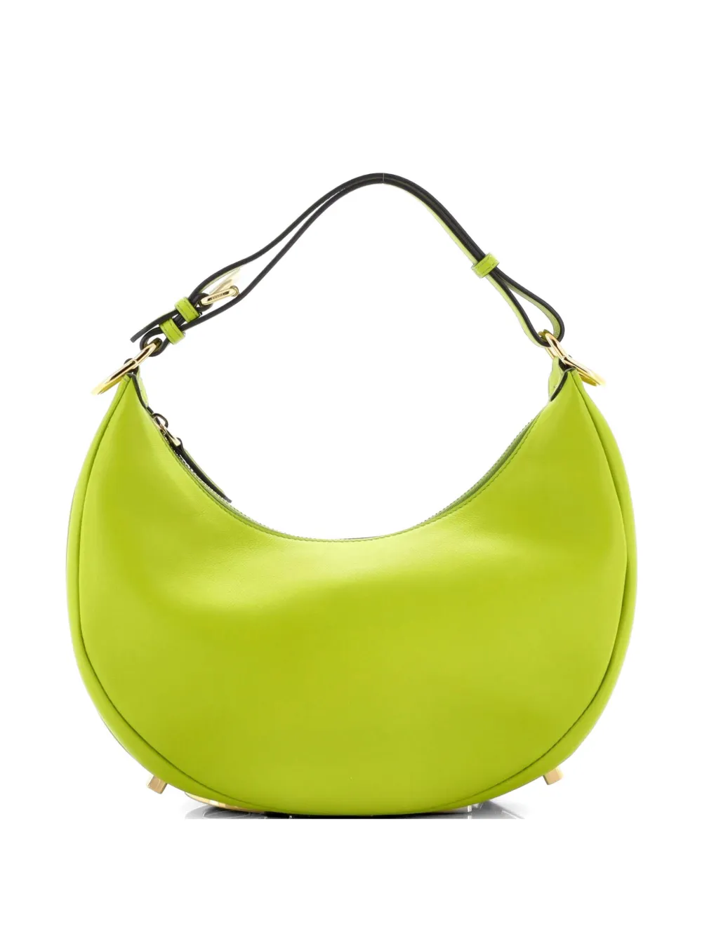 Fendi Pre-Owned Borsa passepartout Fendigraphy piccola in pelle - Verde