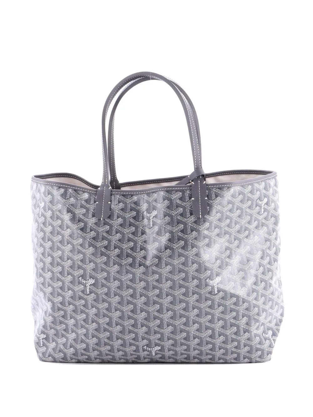 Goyard Pre-Owned Borsa tote Saint Louis PM in tela cerata - Grigio