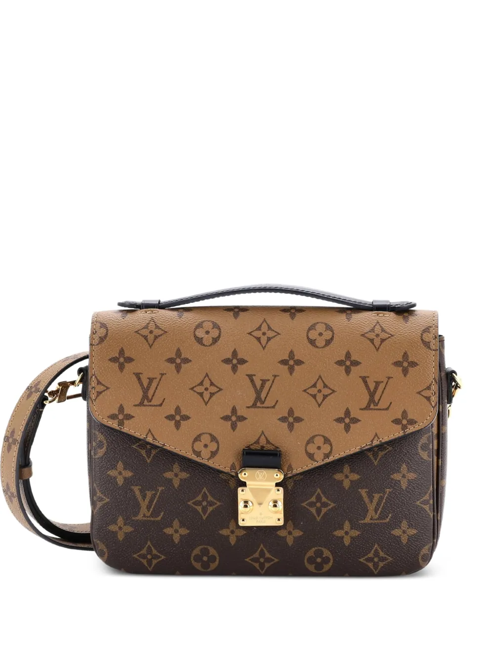 Louis Vuitton Pre-Owned Pochette Metis Reverse Monogram Canvas crossbody bag - Marrone