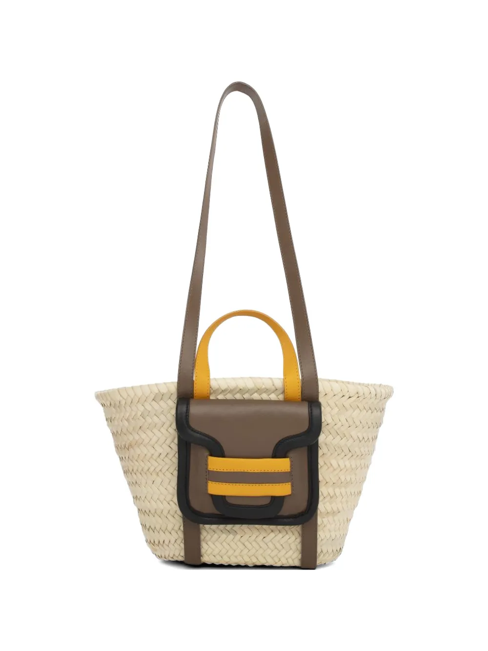 Pierre Hardy mini Alpha tote bag - Toni neutri