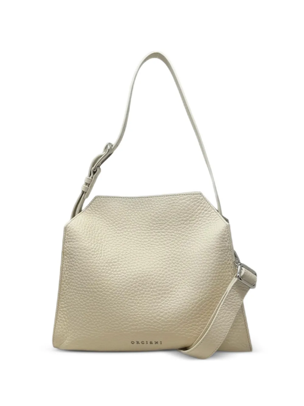 Orciani small Trinity Soft leather shoulder bag - Toni neutri
