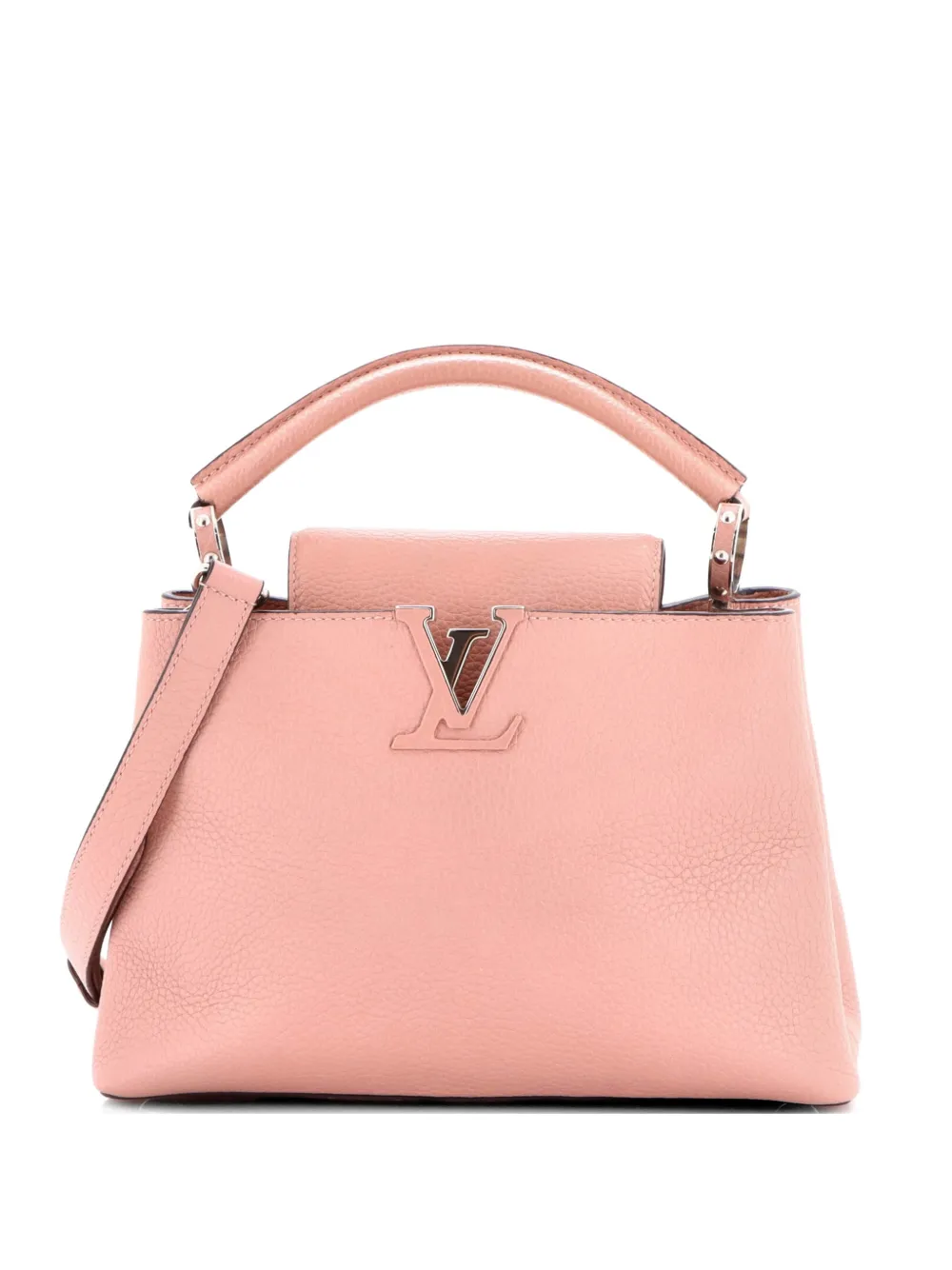 Louis Vuitton Pre-Owned Capucines Bag Leather BB satchel - Rosa