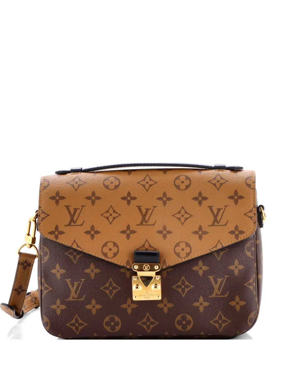 Louis Vuitton Pre-Owned Pochette Metis Reverse Monogram Canvas crossbody bag - Marrone