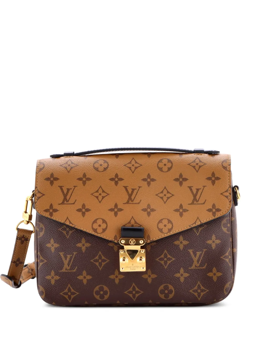Louis Vuitton Pre-Owned Pochette Metis Reverse Monogram Canvas crossbody bag - Marrone