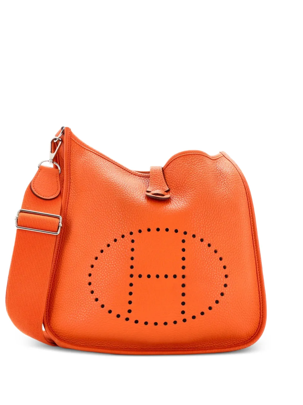 Hermès Pre-Owned Evelyne Bag Gen III Clemence PM crossbody bag - Arancione