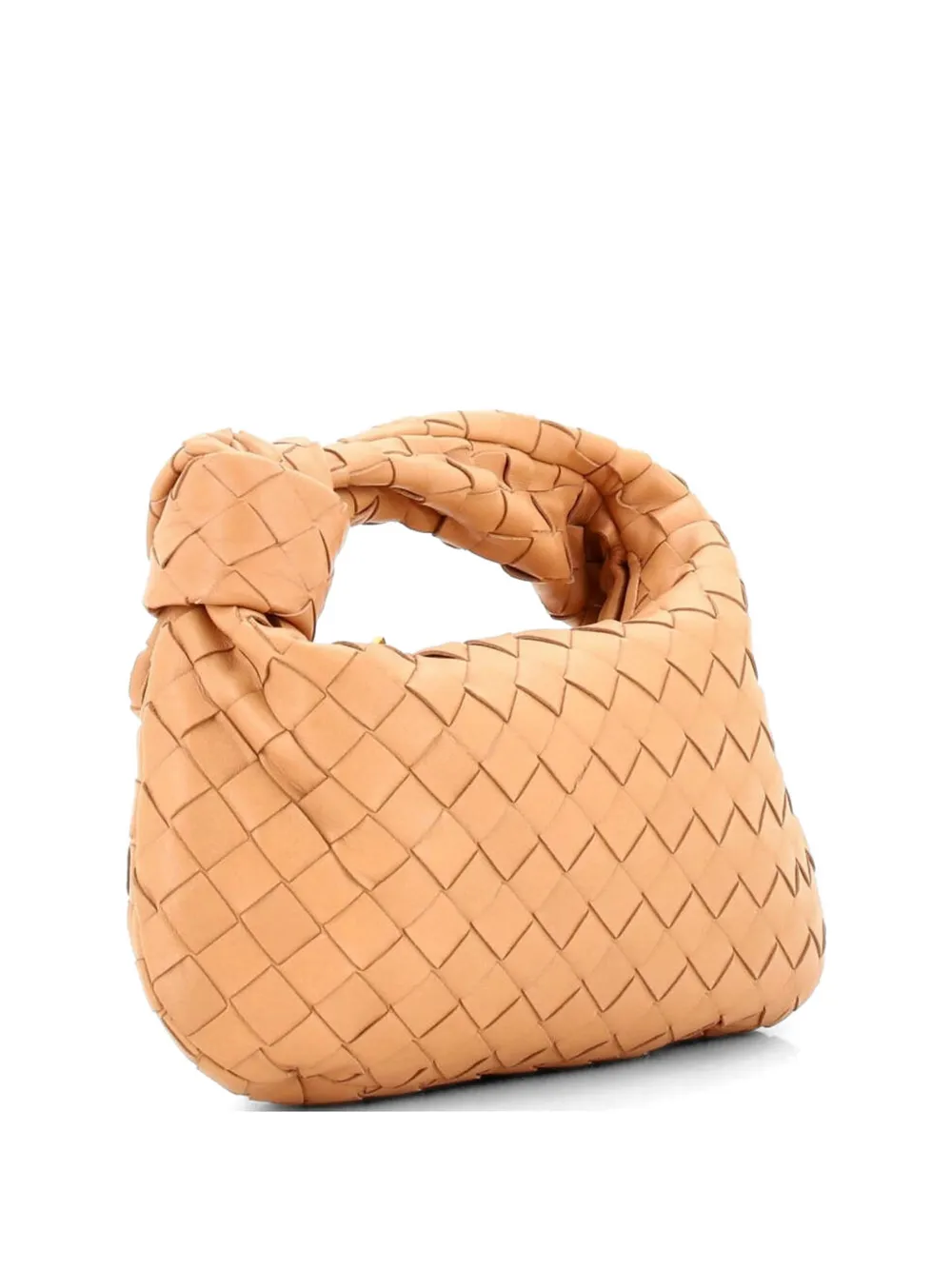 Bottega Veneta Pre-Owned Borsa passepartout BV Jodie mini in nappa con design Intrecciato - Toni neutri
