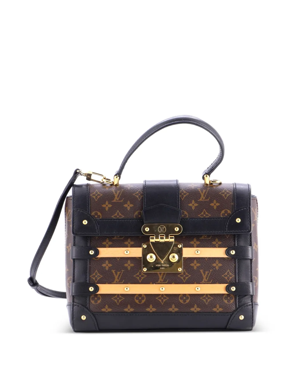 Louis Vuitton Pre-Owned Trianon Handbag Monogram Canvas PM satchel - Nero