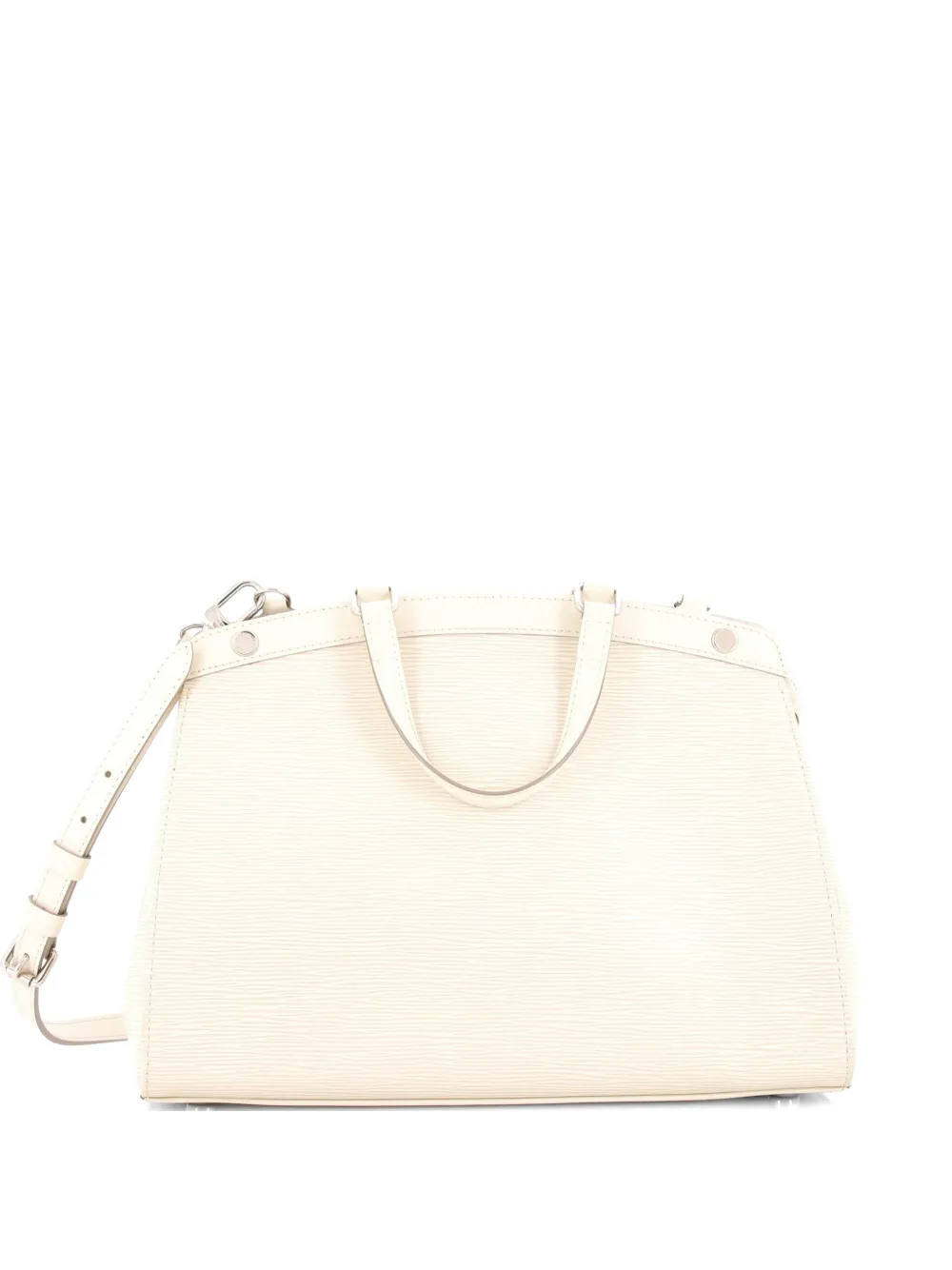 Louis Vuitton Pre-Owned Brea Handbag Epi Leather MM satchel - Bianco