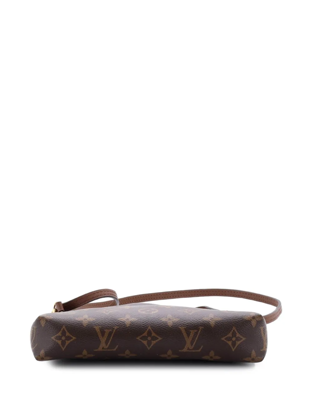 Pallas Monogram Canvas With Leather Clutch Bag