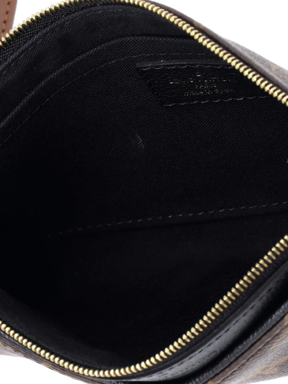 Pallas Monogram Canvas With Leather Clutch Bag