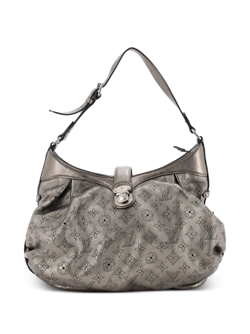 Louis Vuitton Pre-Owned XS Mahina Leather crossbody bag - Effetto metallizzato