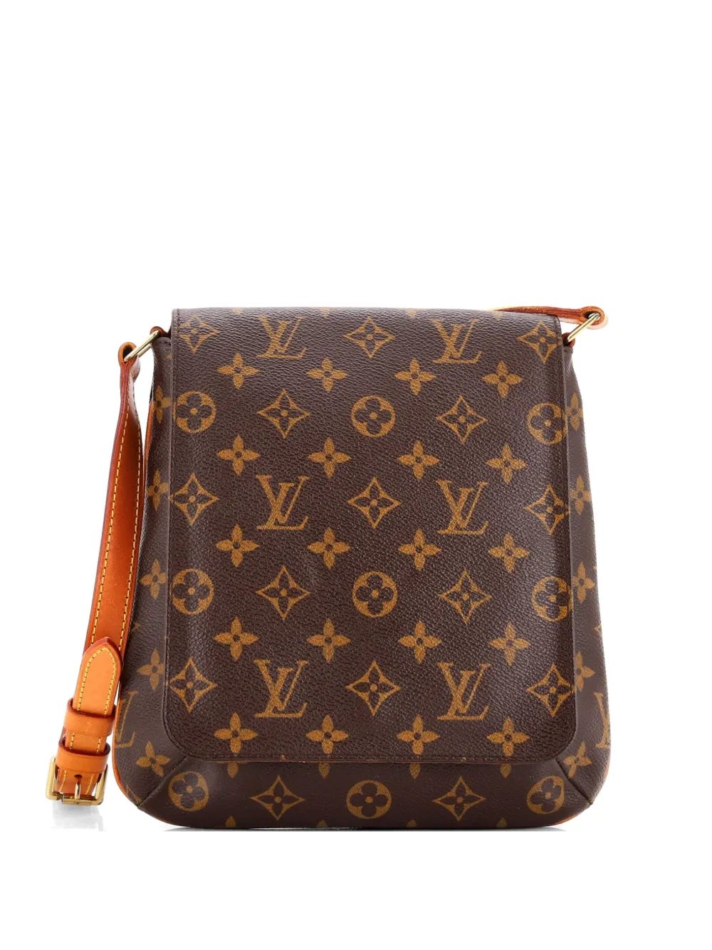 Louis Vuitton Pre-Owned Musette Salsa Handbag Monogram Canvas PM shoulder bag - Marrone