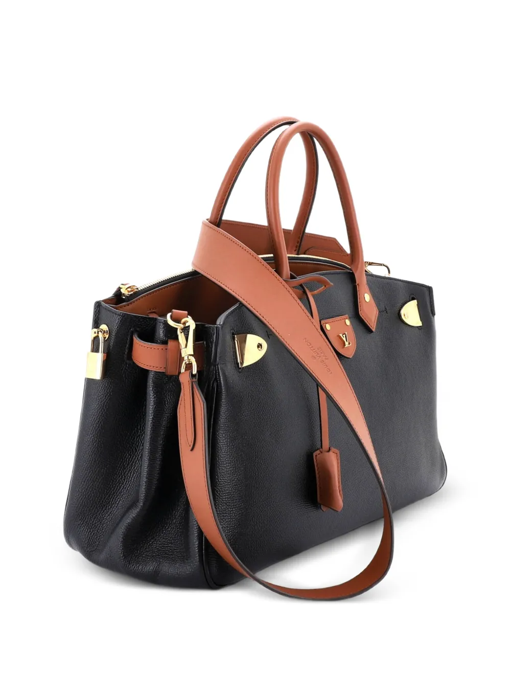 Louis Vuitton Pre-Owned All Set Bag Calfskin MM satchel - Nero