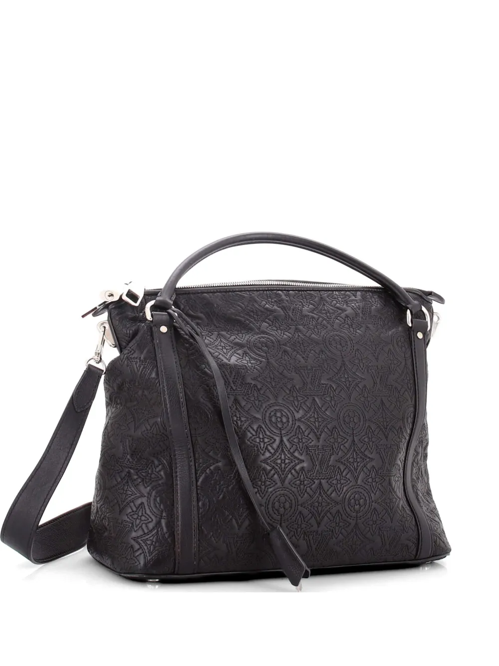 Louis Vuitton Pre-Owned Antheia Ixia Handbag Leather PM satchel - Nero