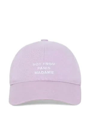 MM6 Maison Margiela ロゴ キャップ | ピンク | FARFETCH JP