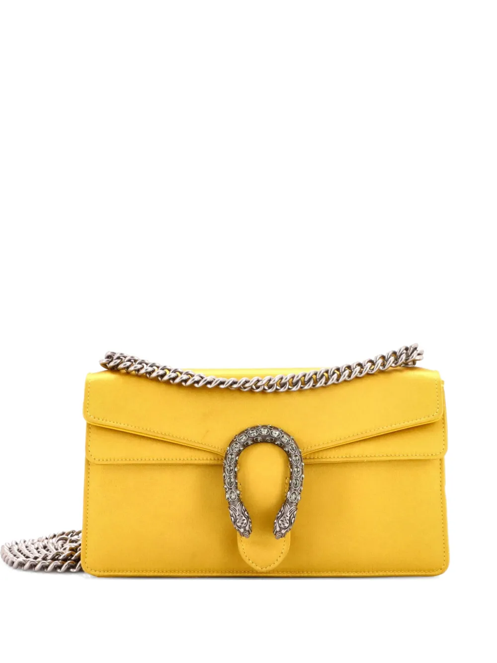 Gucci Pre-Owned Borsa a spalla Dionysus piccola in raso - Oro