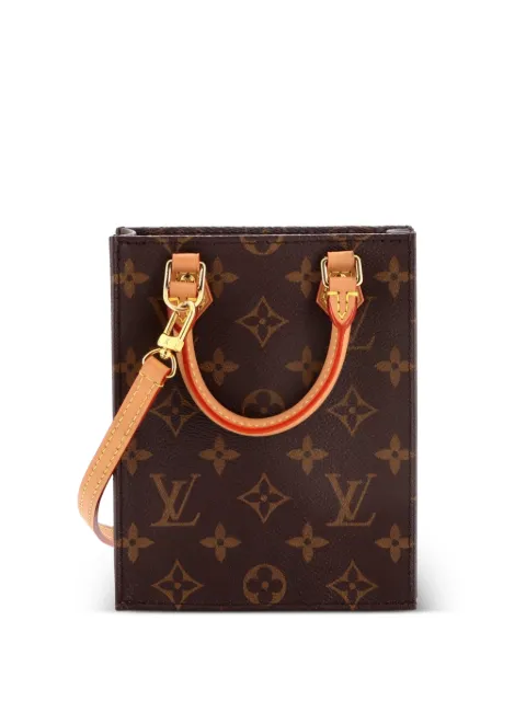 Louis Vuitton Pre-Owned Petit Sac Plat Bag Monogram Canvas crossbody bag
