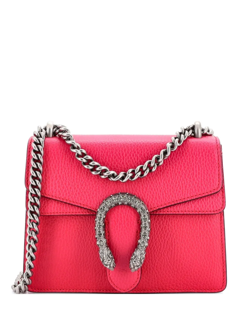 Gucci Pre-Owned Borsa a tracolla Dionysus mini in pelle - Rosa