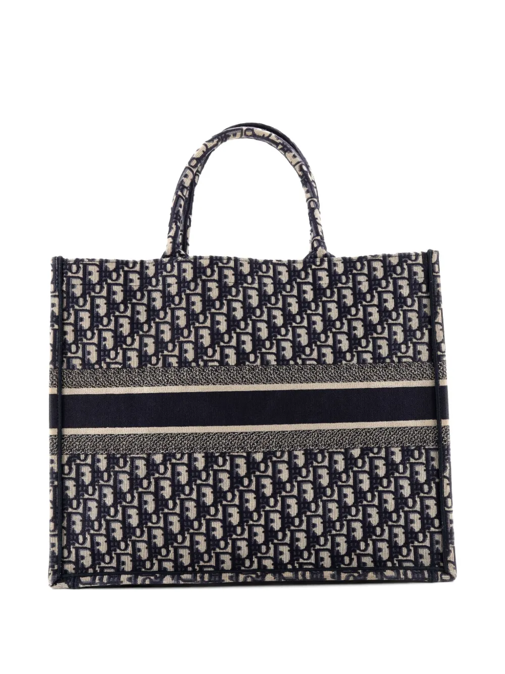 Christian Dior Pre-Owned ブック オブリークキャンバス ラージ トート