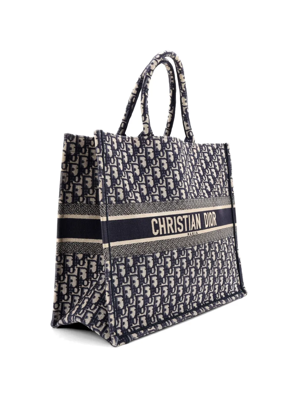Christian Dior Pre-Owned ブック オブリークキャンバス ラージ トート