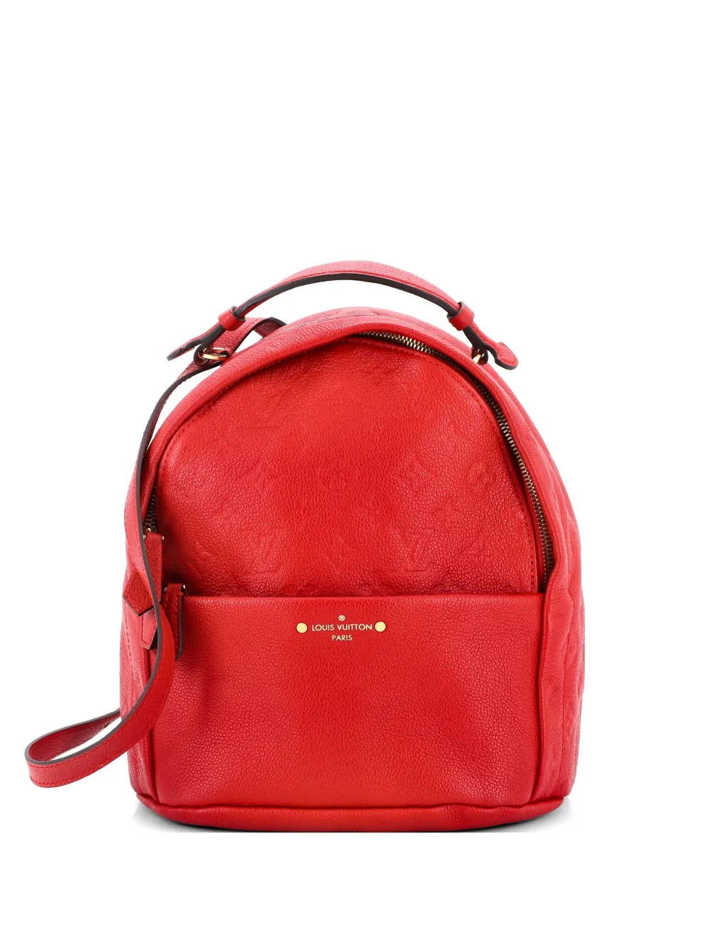 Louis Vuitton Pre-Owned Sorbonne Monogram Empreinte Leather backpack - Rosso