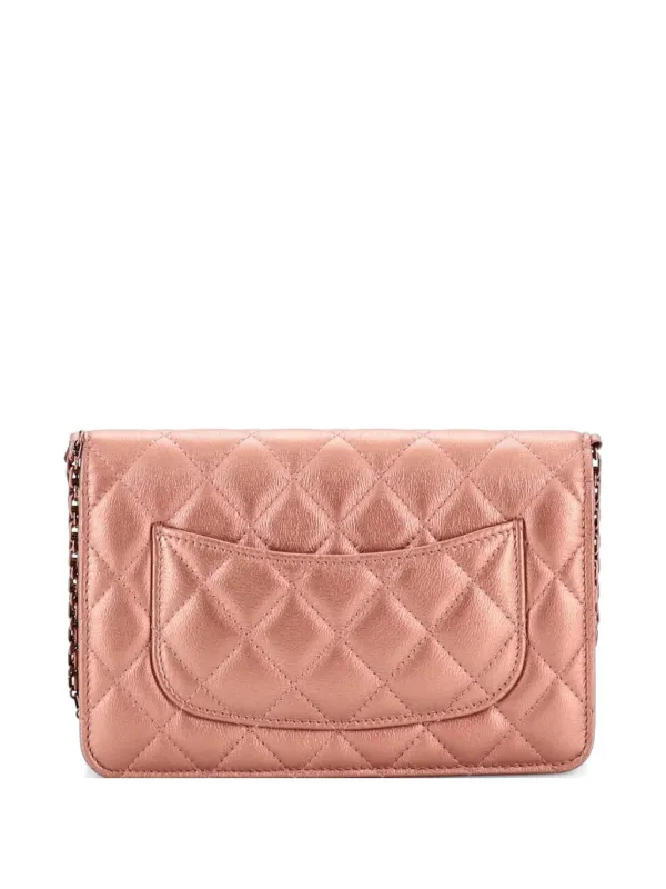 CHANEL Pre-Owned リイシュー 2.55 ウォレットオンチェーン マトラッセ 