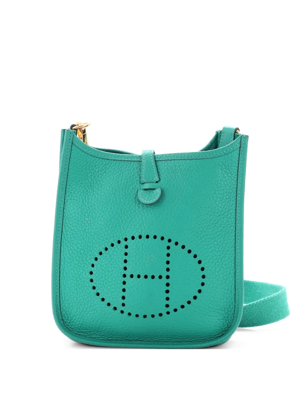 Hermès Pre-Owned Evelyne Bag Gen III Clemence TPM crossbody bag - Grün