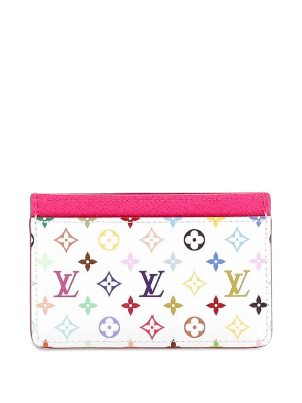 Louis Vuitton Pre-Owned x Takashi Murakami Monogram Multicolor with Leather card holder - Multicolore