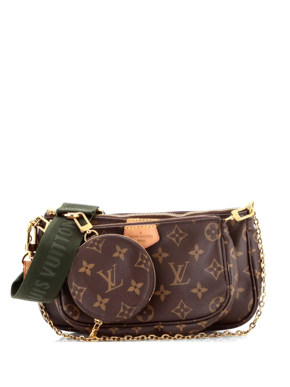 Louis Vuitton Pre-Owned Multi Pochette Accessoires Monogram Canvas crossbody bag - Marrone