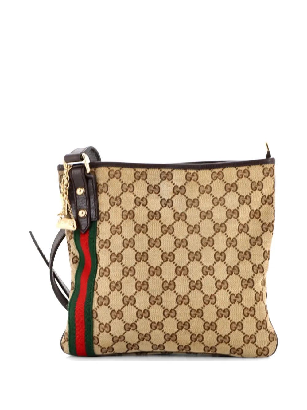 Gucci Pre-Owned Borsa a tracolla Jolicoeur in tela GG - Marrone
