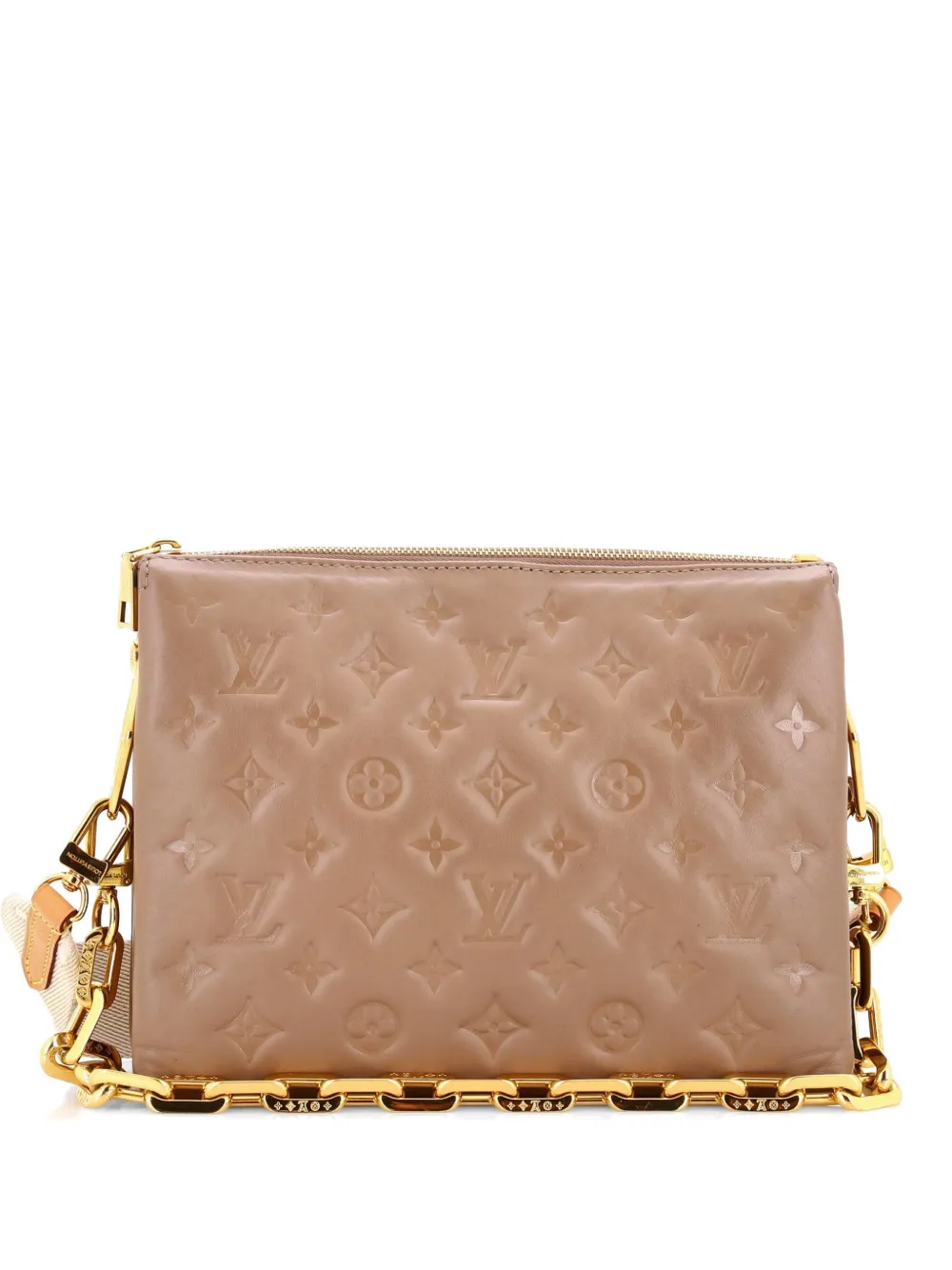 Louis Vuitton Pre-Owned Coussin Bag Monogram Embossed Lambskin PM crossbody bag - Marrone