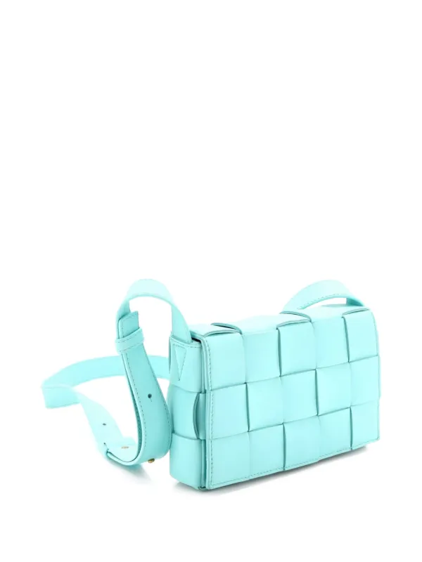 Bottega Veneta Pre-Owned Cassette Maxi Intrecciato Leather Small