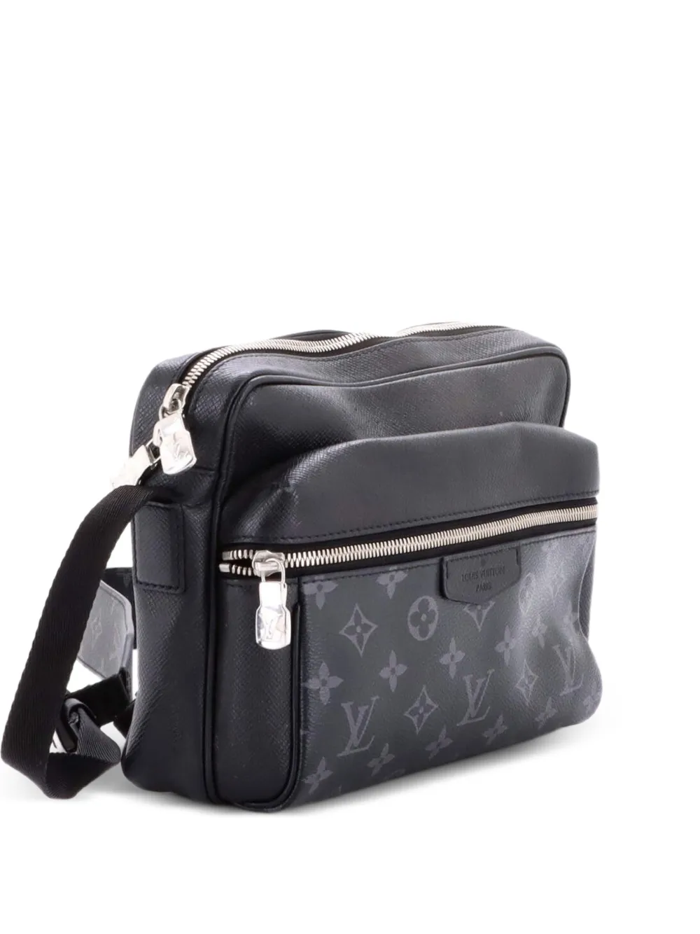 Louis Vuitton Pre-Owned Outdoor Messenger Bag Monogram Taigarama crossbody bag - Nero