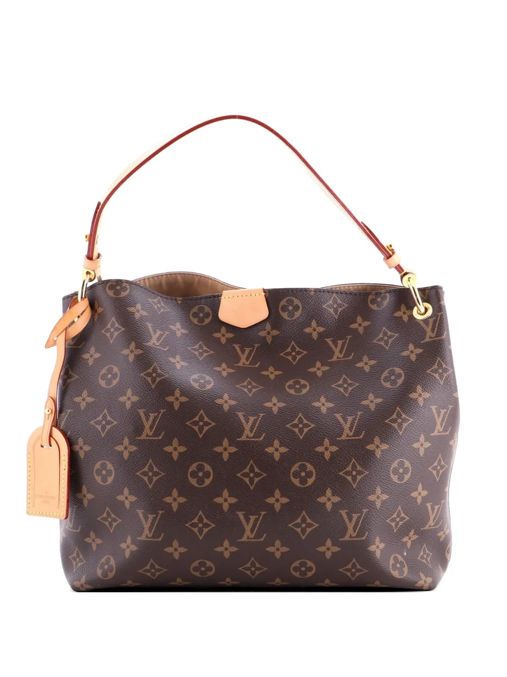 Louis Vuitton Pre-Owned Graceful Handbag Monogram Canvas PM hobo bag - Braun