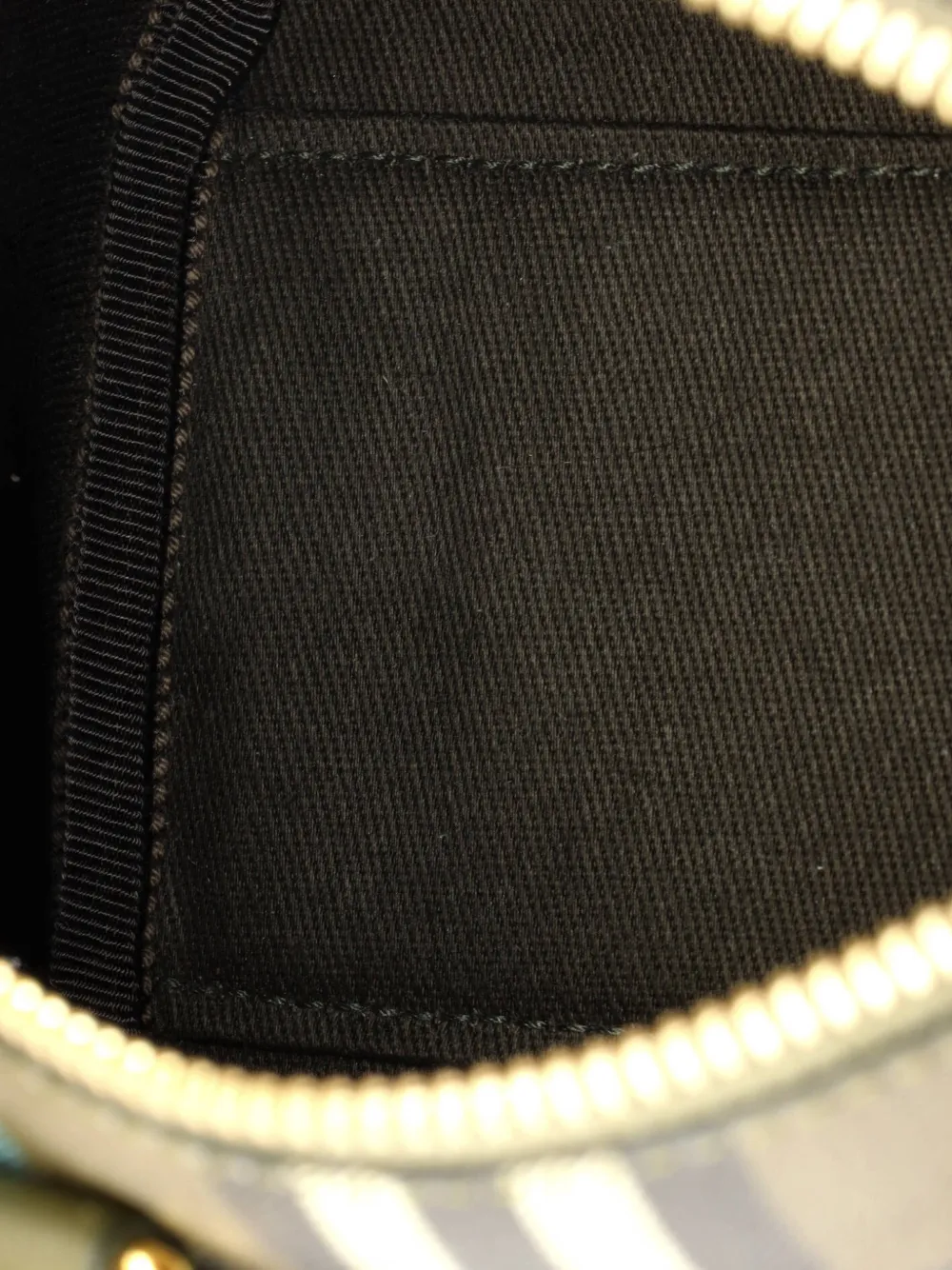 Bowling Bag Vintage Check Coated Canvas Mini Handbag