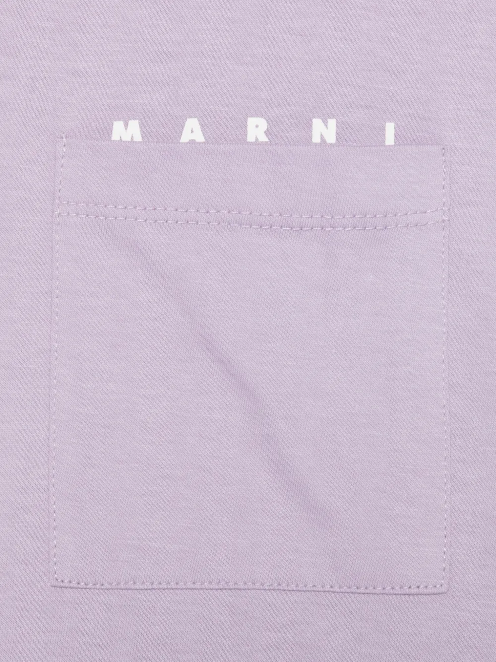 Marni Kids Pocket T-shirt - Purple 