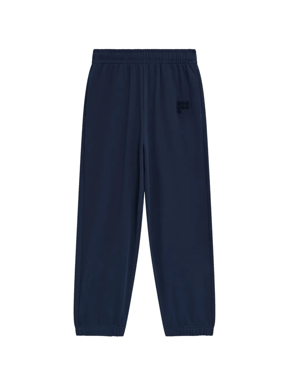 Pangaia embroidered track trousers - Blu