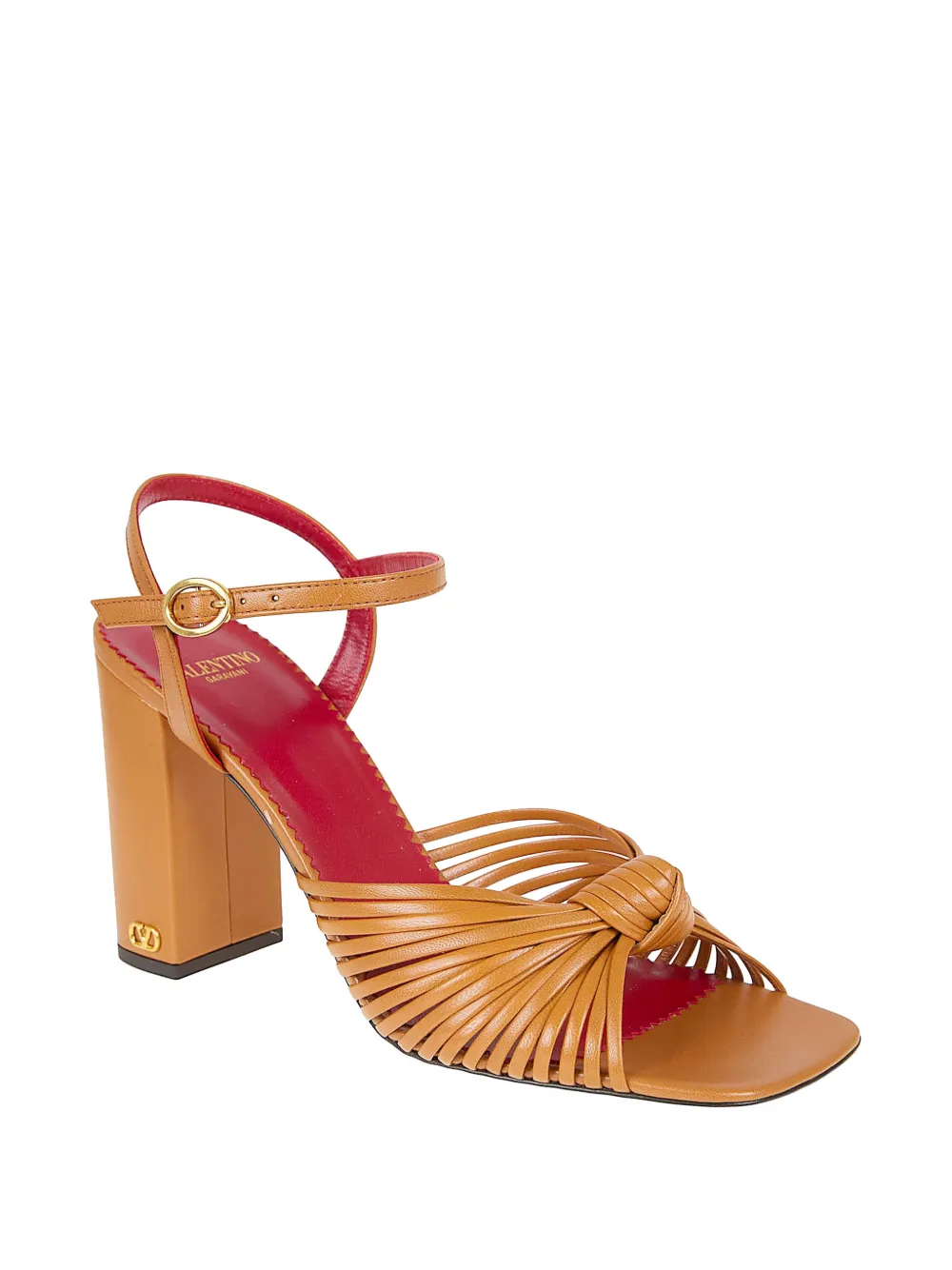 Valentino Garavani Annet sandalen met hak Bruin
