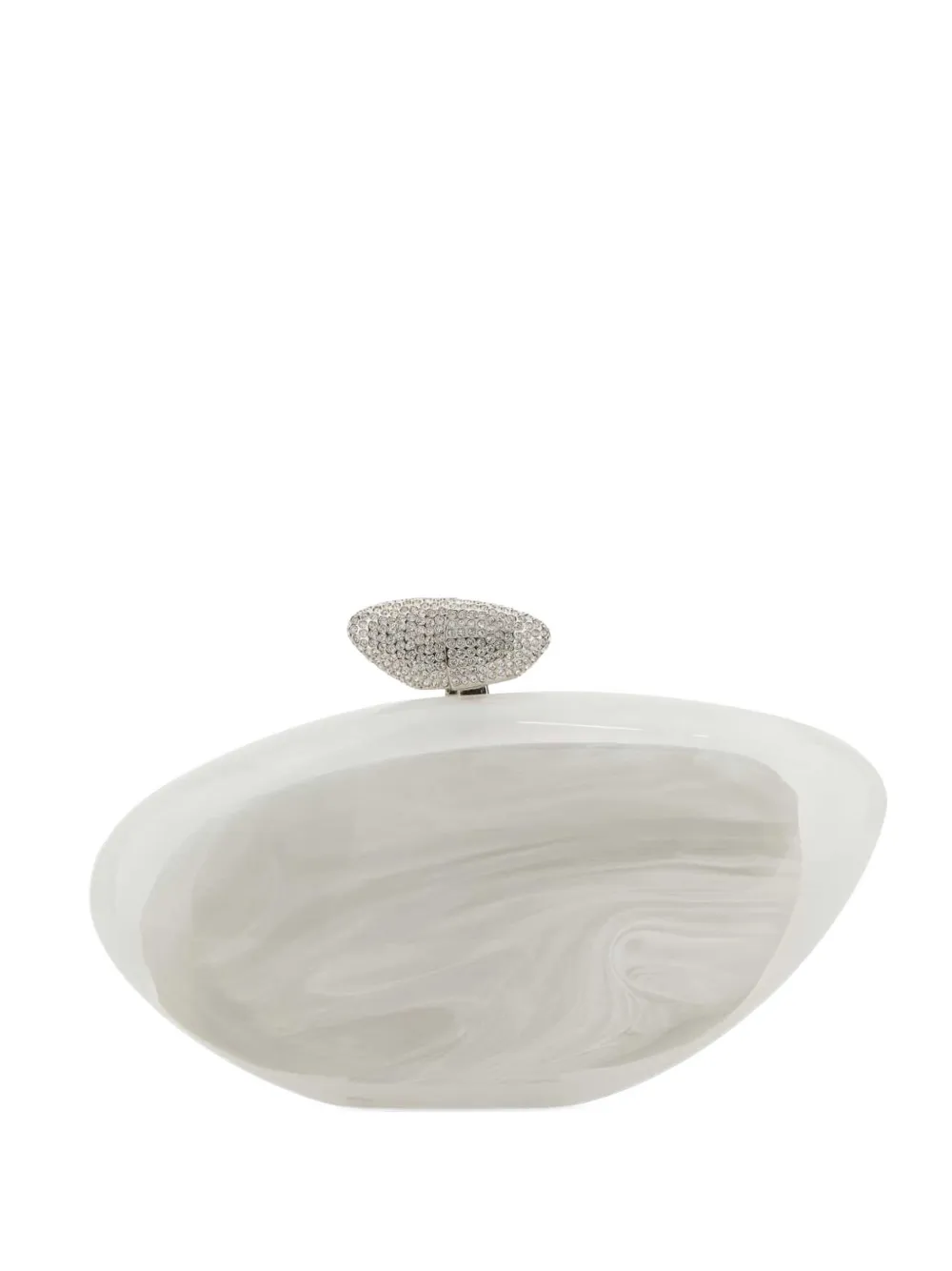 Benedetta Bruzziches printed armonia clutch bag - Bianco