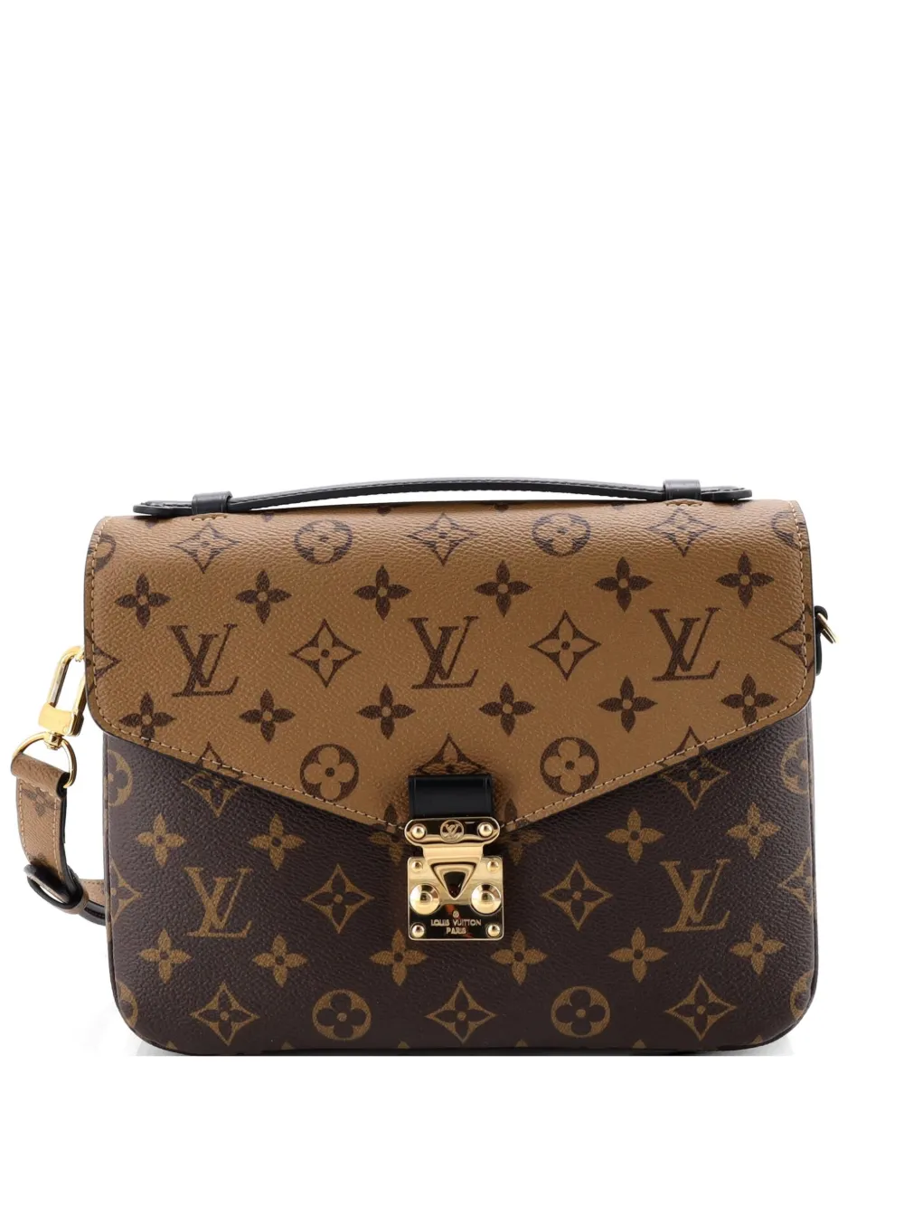 Louis Vuitton Pre-Owned Pochette Metis Reverse Monogram Canvas crossbody bag - Marrone