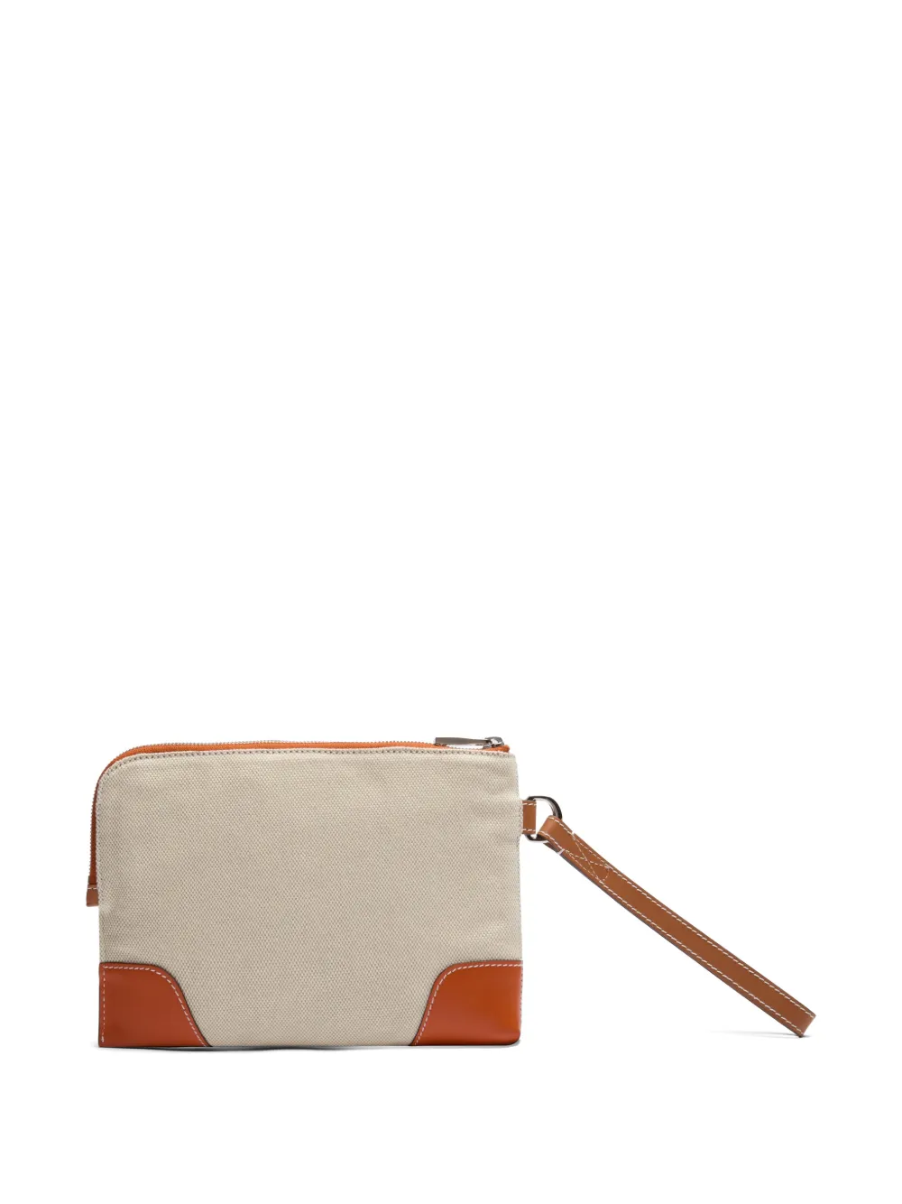  Lancel X Roland Garros Zip Pouch - Neutrals 
