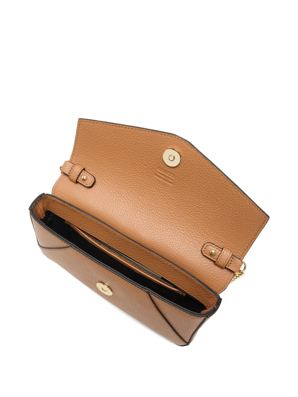 Lancel Envelope de portemonnee Beige